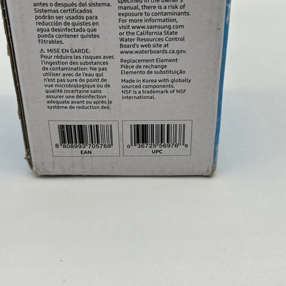 Samsung HAF-CIN/EXP Refrigerator Water Filter   GENUINE!   NEW IN BOX! DA2900020